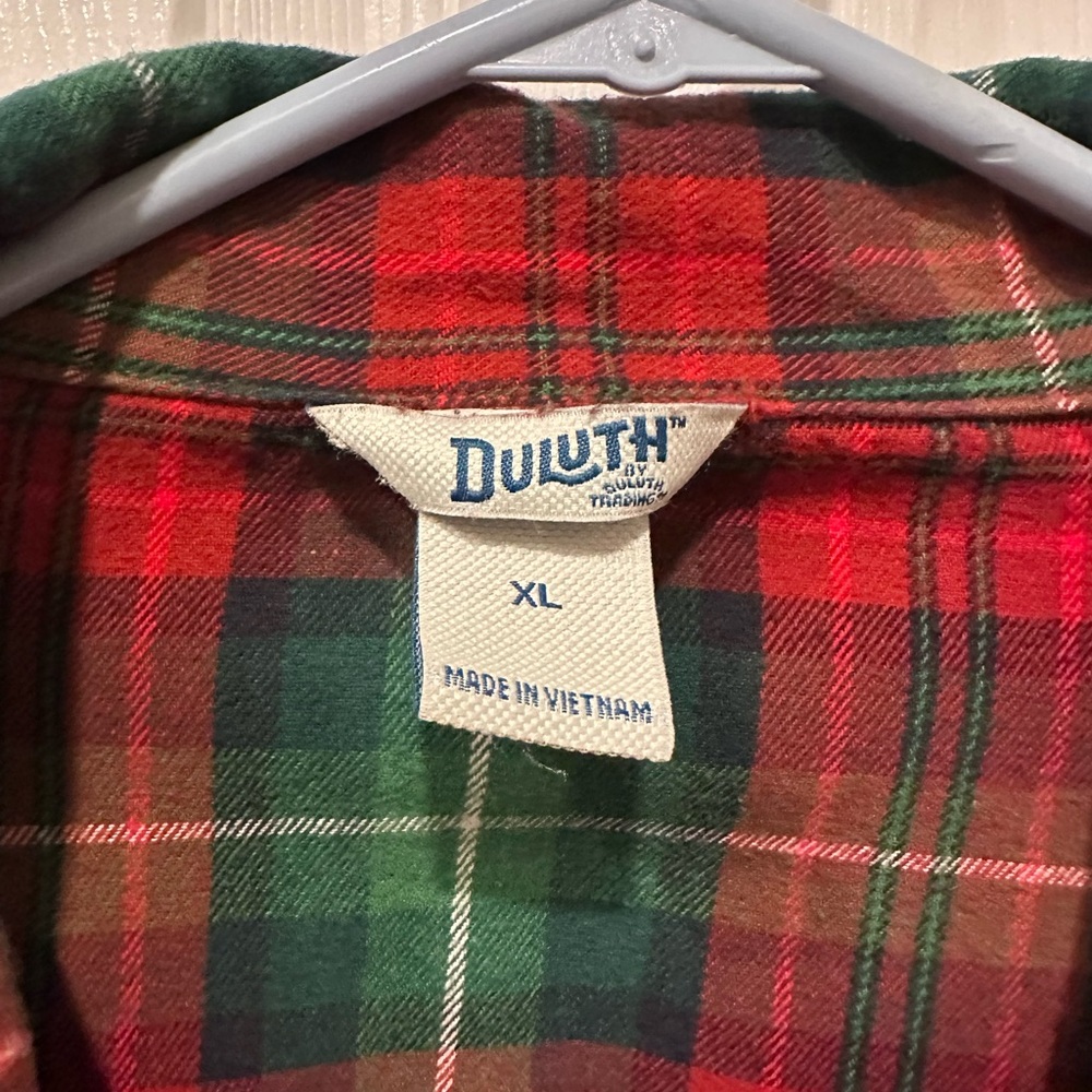 Duluth Trading Free Swinging flannel robe - Picture 2 of 11